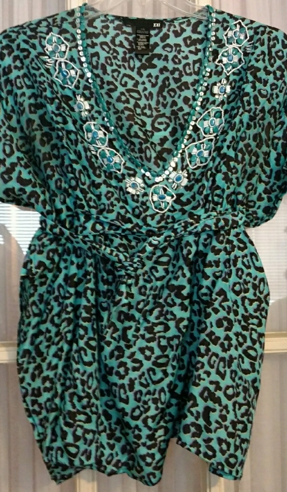 Forever 21 silky tunic